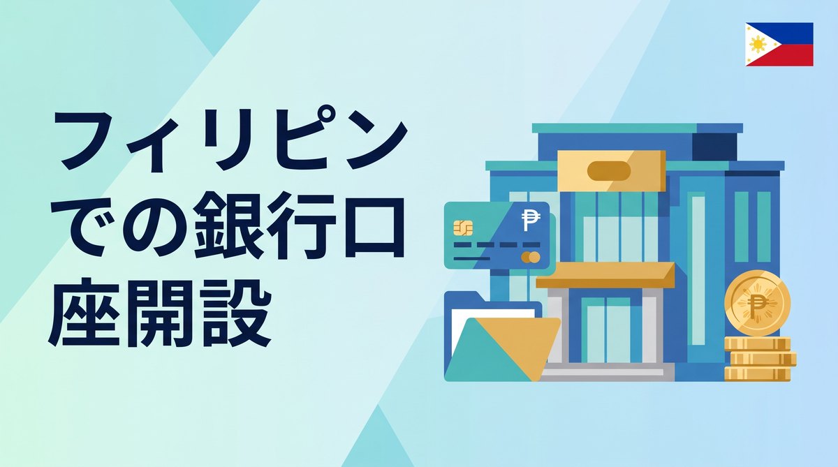 フィリピンでの銀行口座開設と利用