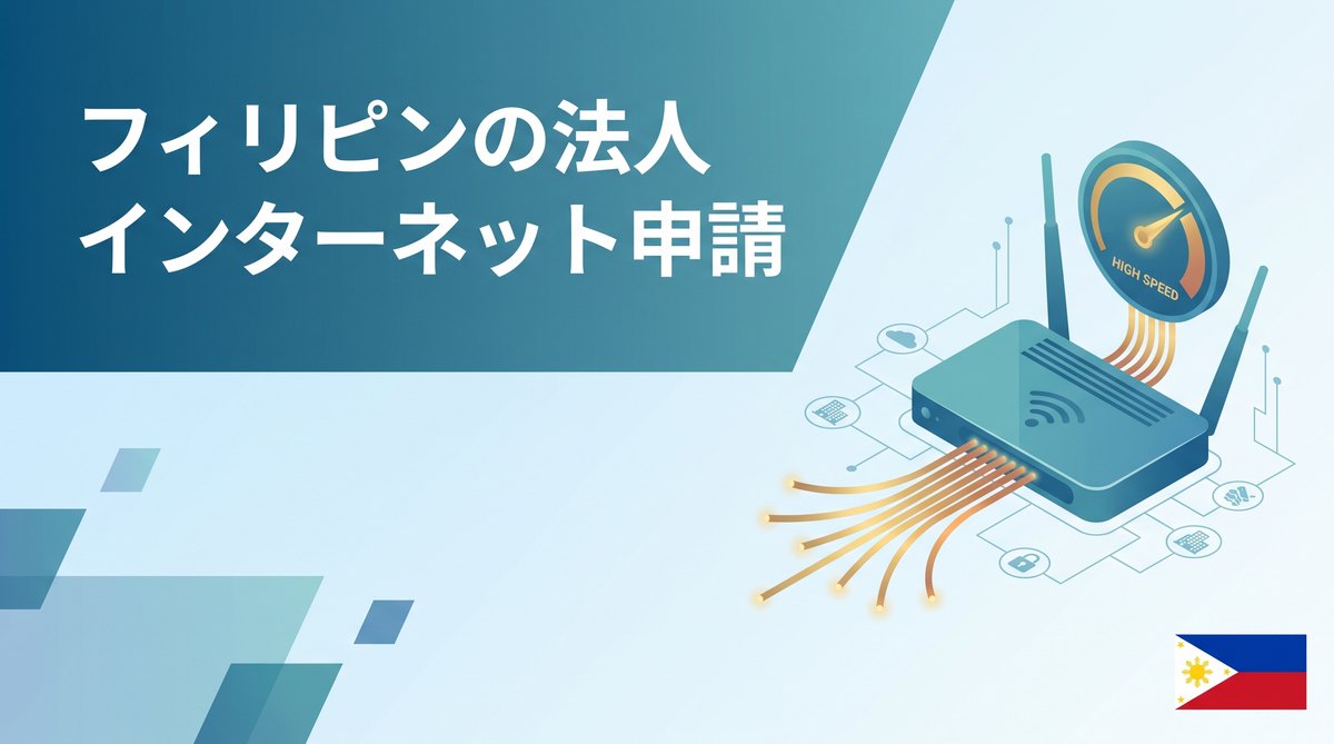 フィリピンでの法人インターネット申請手続き