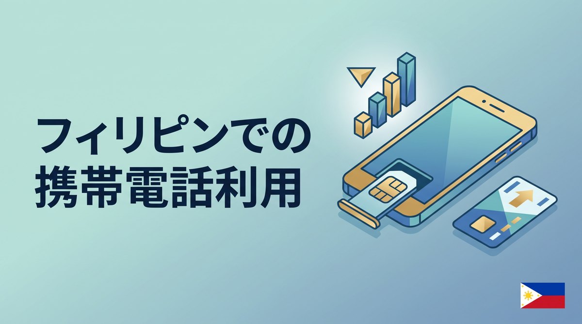 フィリピンでの携帯電話利用のアイキャッチ